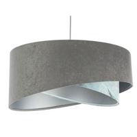 HÄNGELEUCHTE Blau 50/23 cm - Blau, Kunststoff (50/1.3/23cm) - ONZENO