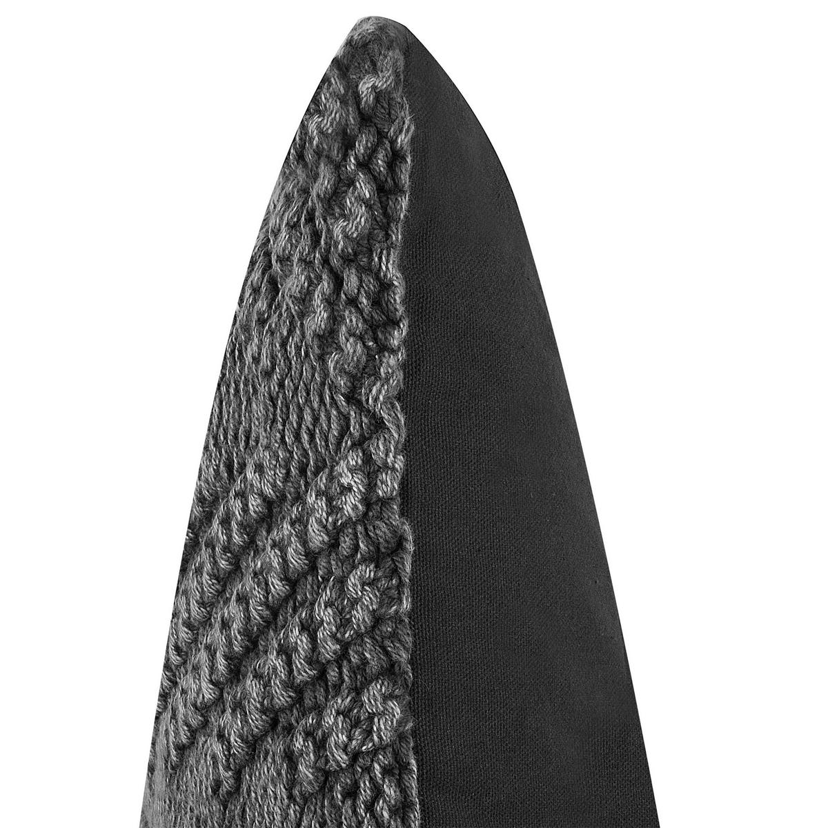 DEKOKISSEN 2er-Set Dunkelblau 45/45 cm Konni - Dunkelblau, Naturmaterialien/Textil (45/45cm) - Beliani
