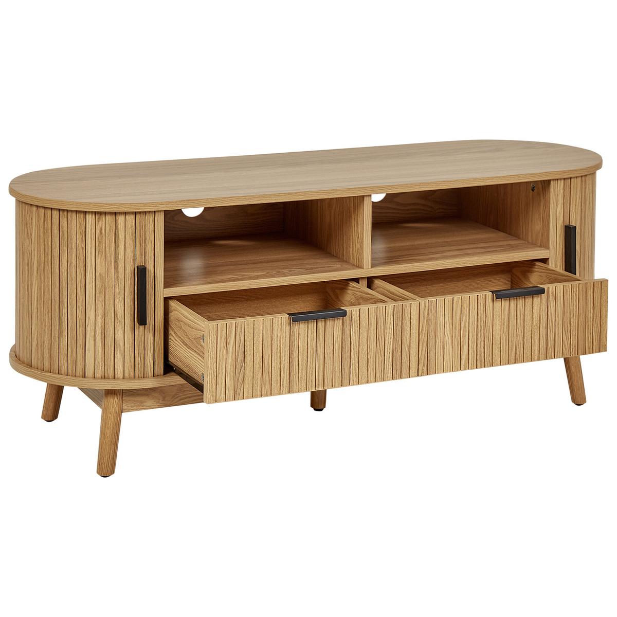TV-MÖBEL Braun Selah - Braun, Holzwerkstoff (120/47/40cm) - Beliani