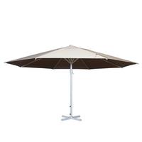 SONNENSCHIRM Cremeweiß - Weiß, Textil (500/500cm) - MCW