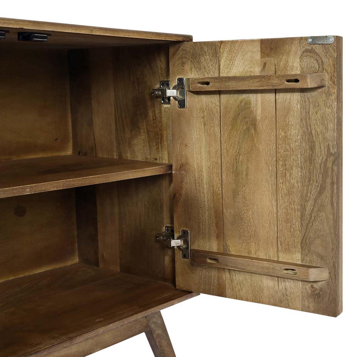 SIDEBOARD Braun - Braun, Holz (146/72/43cm) - MCW