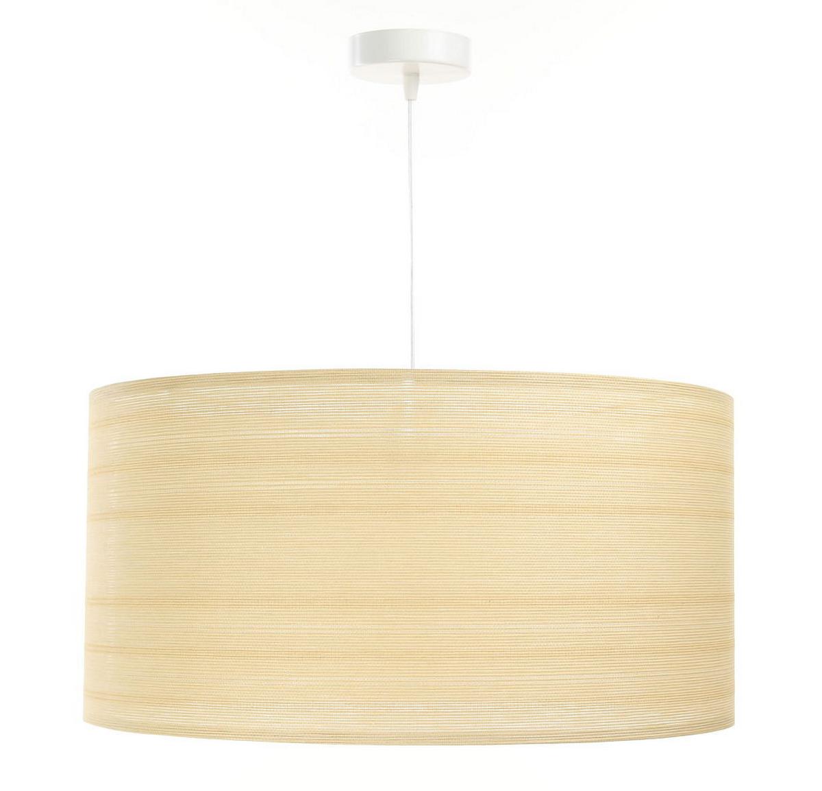 HÄNGELEUCHTE Beige 60/30 cm - Beige, Kunststoff (60/1/30cm) - ONZENO