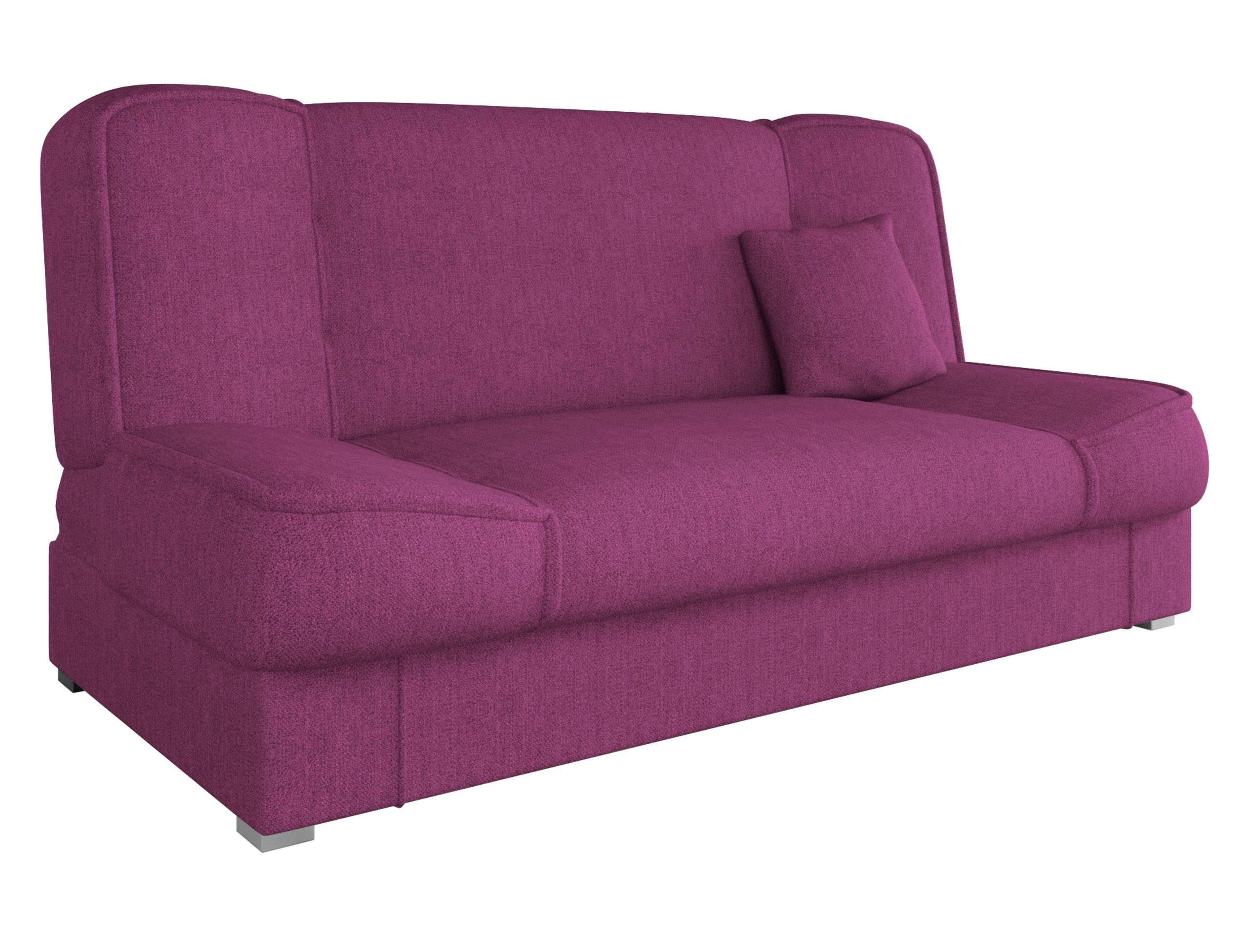 SCHLAFSOFA Gabi - Violett/Silberfarben, Holz/Kunststoff (175/80/80cm) - MIRJAN24