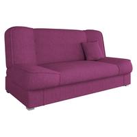 SCHLAFSOFA Gabi - Violett/Silberfarben, Holz/Kunststoff (175/80/80cm) - MIRJAN24