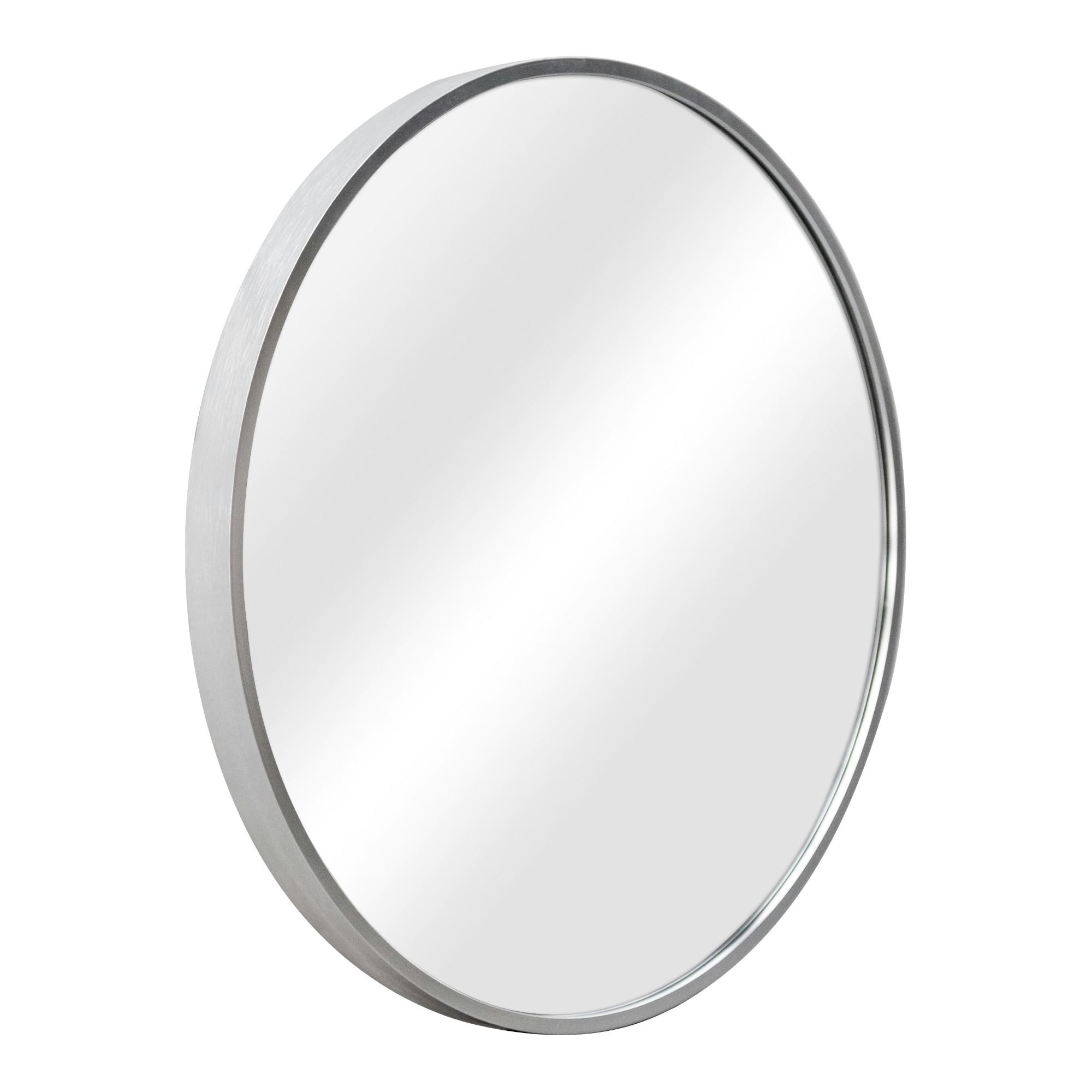 WANDSPIEGEL Modugno - Silberfarben, Glas/Metall (50/2.8/50cm) - [en.casa]