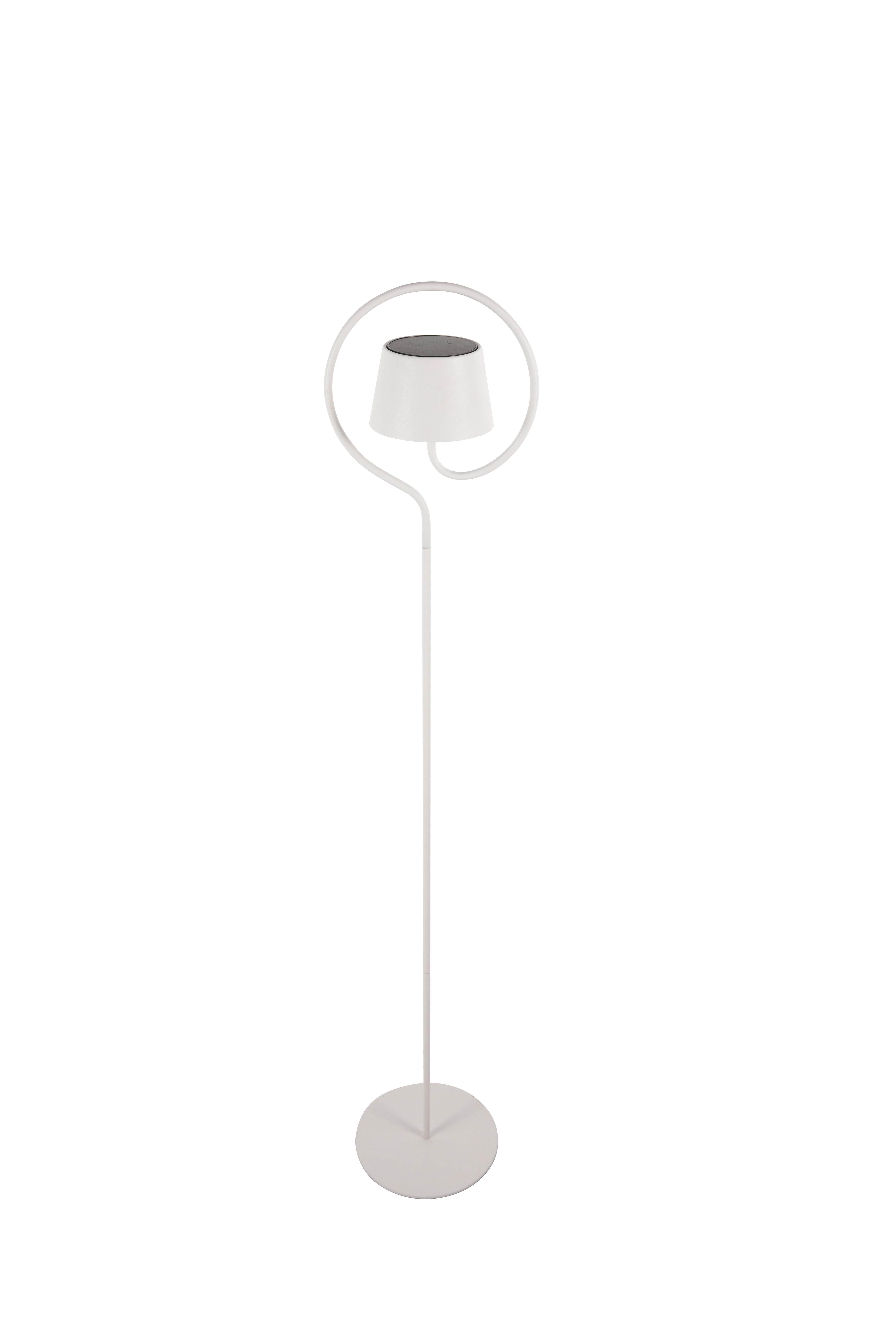 STEHLAMPE Thalia 22.5/20/120 cm - Weiß, Metall (22.5/20/120cm) - ZMH