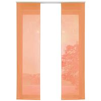 VORHANG 2ER SET HxB 245x60 cm Orange - Orange, Textil (60/245cm) - Gardinenbox