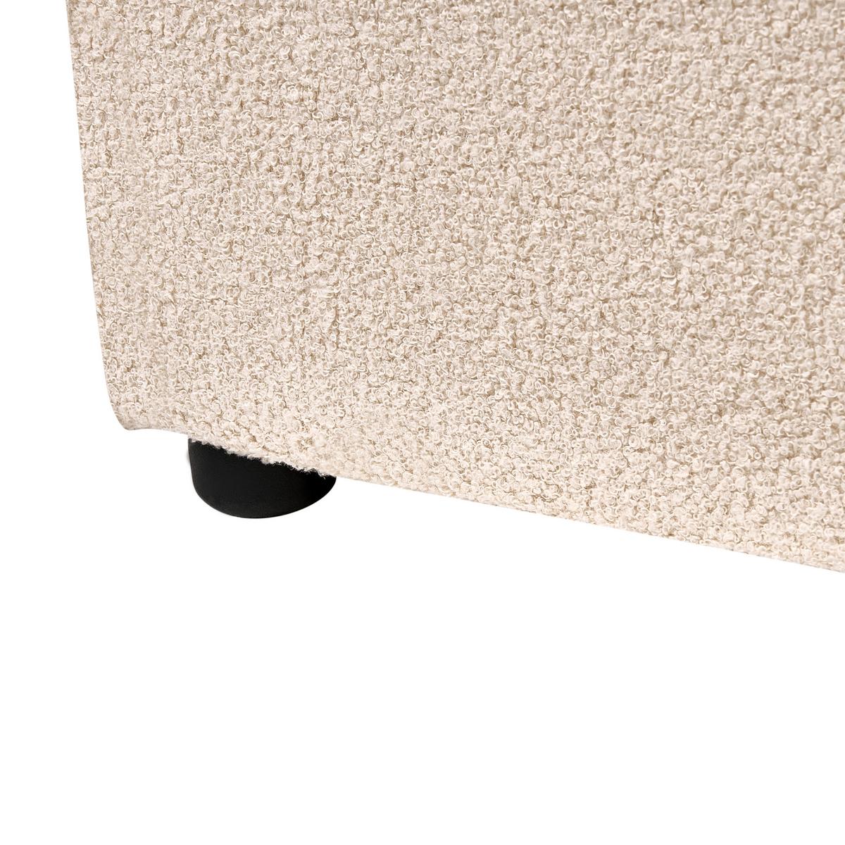 BETT mit Lattenrost 160/200 cm Beige Lavaur - Beige, Textil (160/200cm) - Beliani