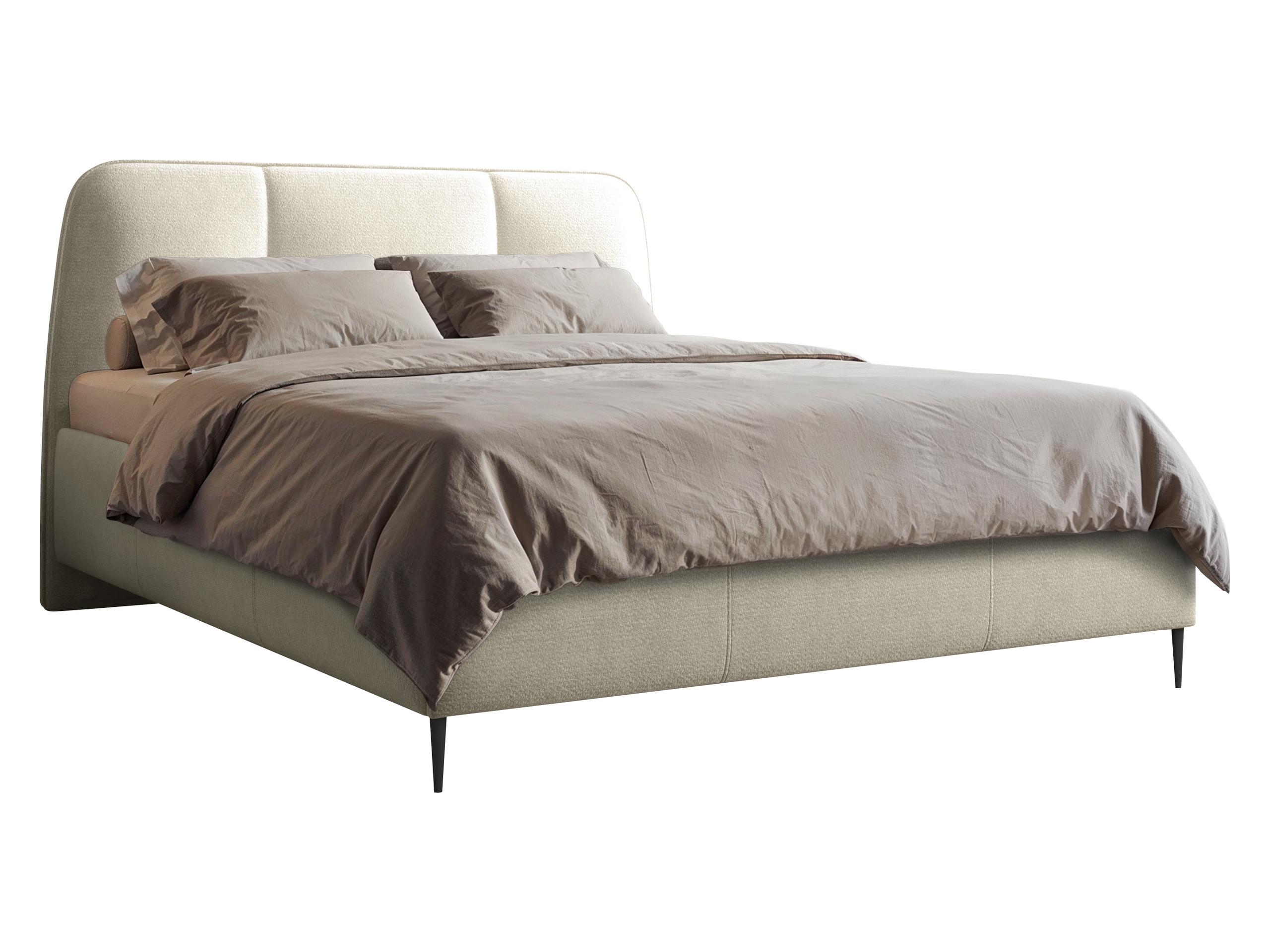 POLSTERBETT Oasis - Beige/Schwarz, Holz/Holzwerkstoff (160/200cm) - MIRJAN24