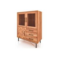 SIDEBOARD LEON Kernbuche - Kernbuche, Holz (97/125/45cm) - byoak
