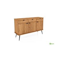 KOMMODE LINA - Wildeiche, Holz (144/87/46cm) - byoak
