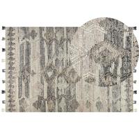 KURZFLOR-TEPPICH Aratashen 300/200 cm - Grau, Textil (200/300cm) - Beliani