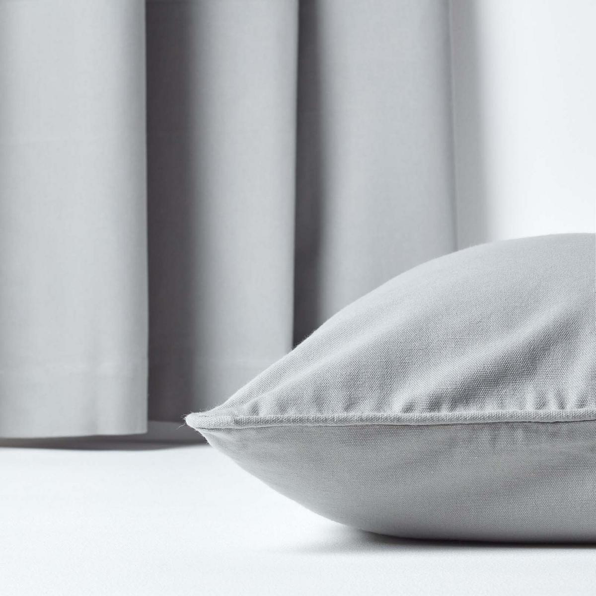 KISSENHÜLLE grau 60/60 cm, 100% Baumwolle - Grau, Textil (60/60cm) - Homescapes