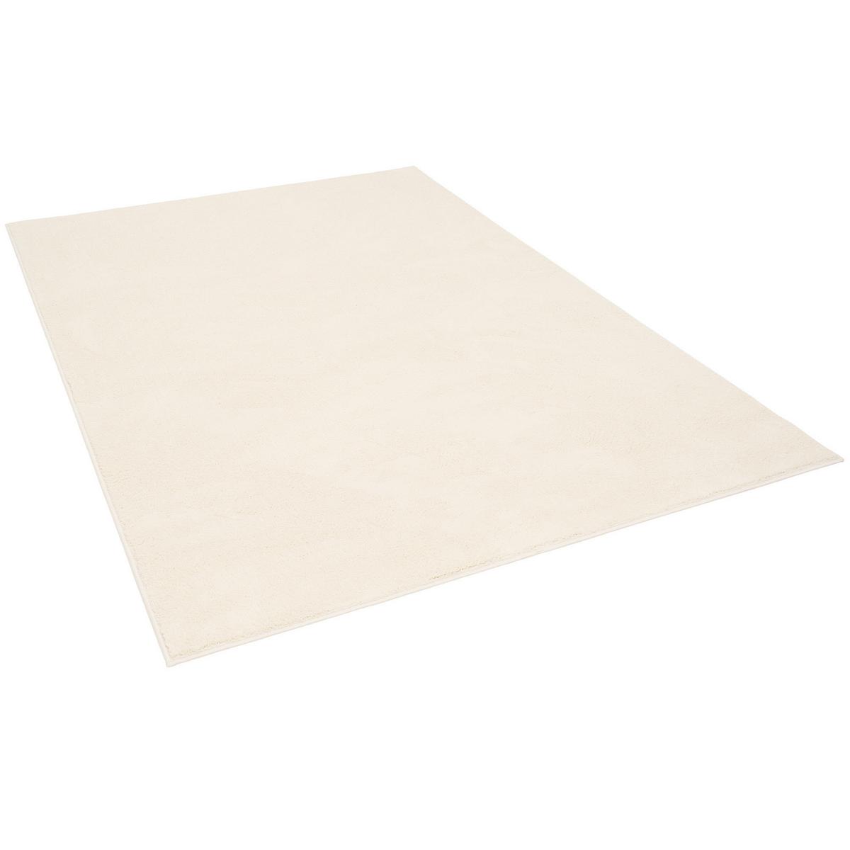 HOCHFLOR LANGFLOR TEPPICH SUPER SOFT MELIA - Creme, Textil (80/150cm) - Pergamon