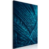 KUNSTDRUCK Türkis 40/60 cm - Türkis, Textil (40/60cm) - KUNSTLOFT