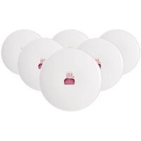 FRÜHSTÜCKSTELLER HAPPY BIRTHDAY With Love weiß-rot ø 21,2 cm 6er Set - Rot/Weiß, Keramik (21.2cm) - Villeroy & Boch