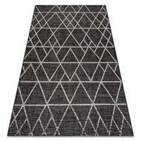 TEPPICH Floorlux 120/170 cm - Schwarz, Textil (120/170cm) - rugsX