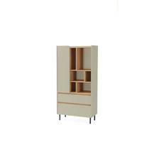 BÜCHERREGAL MURO 80x40x165 cm, Regal Eichefarben - Eichefarben, Holzwerkstoff (80/165/40cm) - MASSENO