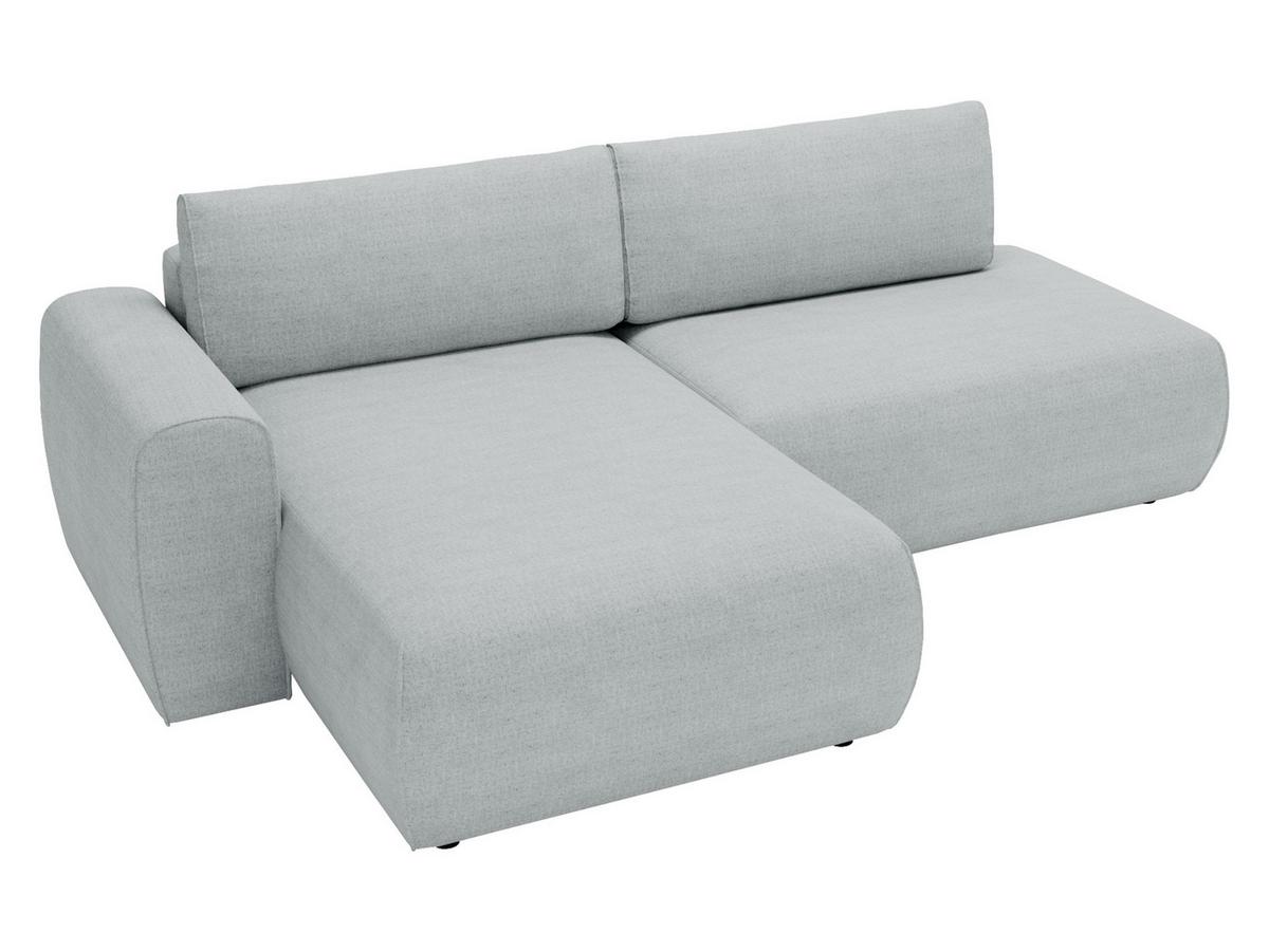 ECKSOFA Mila - Schwarz/Grau, Holzwerkstoff/Kunststoff (256/164cm) - MIRJAN24