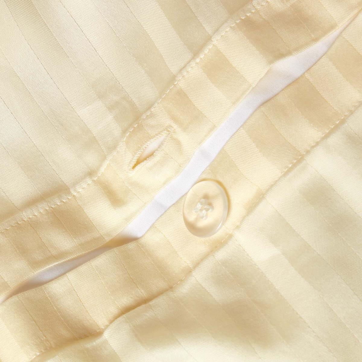 BETTWÄSCHE Damast Fadendichte 330 - Creme, Textil (200/200cm) - Homescapes
