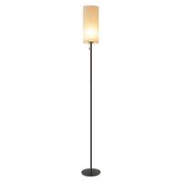 LED STEHLAMPE Sonnfried 14/16/151 cm - Schwarz, Textil/Metall (14/16/151cm) - ZMH