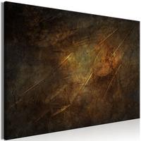 KUNSTDRUCK Schwarz 120/80 cm - Schwarz/Braun, Textil (120/80cm) - KUNSTLOFT
