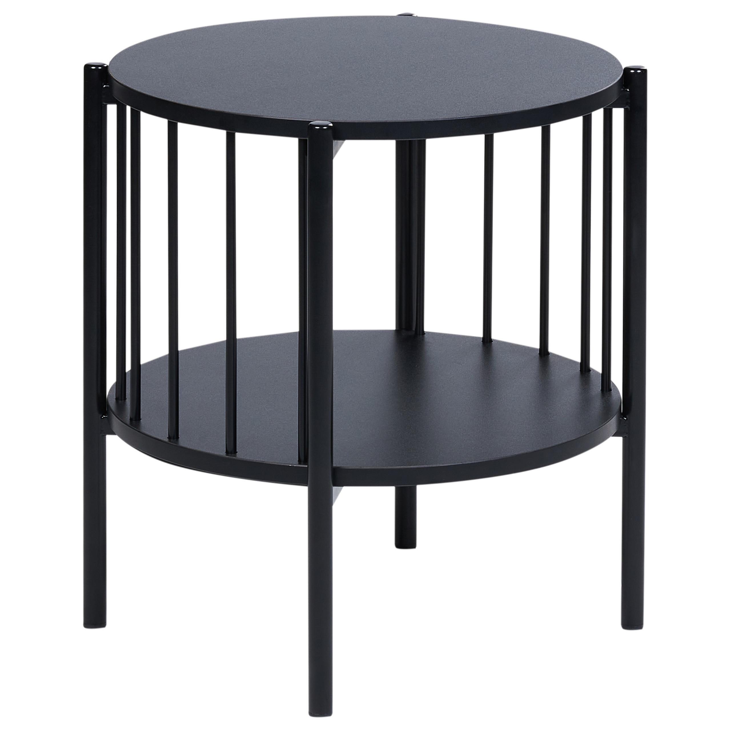 BEISTELLTISCH Schwarz Oreana - Schwarz, Holzwerkstoff (40/40/44cm) - Beliani