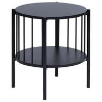 BEISTELLTISCH Schwarz Oreana - Schwarz, Holzwerkstoff (40/40/44cm) - Beliani