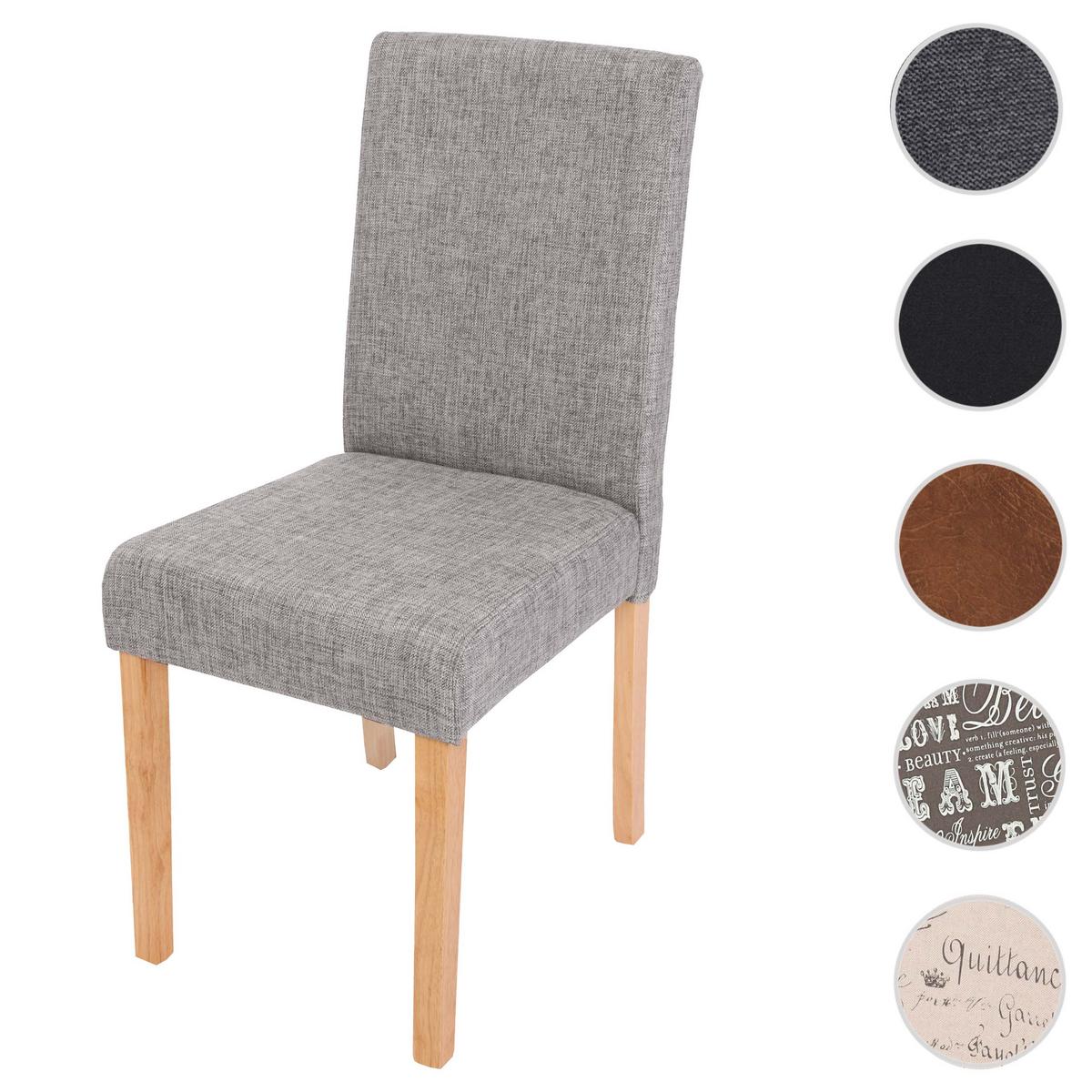 ESSZIMMERSTUHL Grau - Grau, Textil (43/90/56cm) - MCW