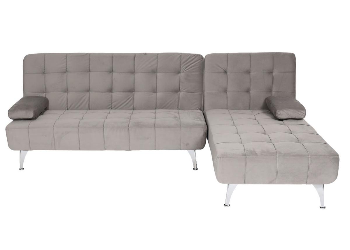 SCHLAFSOFA Grau - Grau, Textil (236/95cm) - MCW
