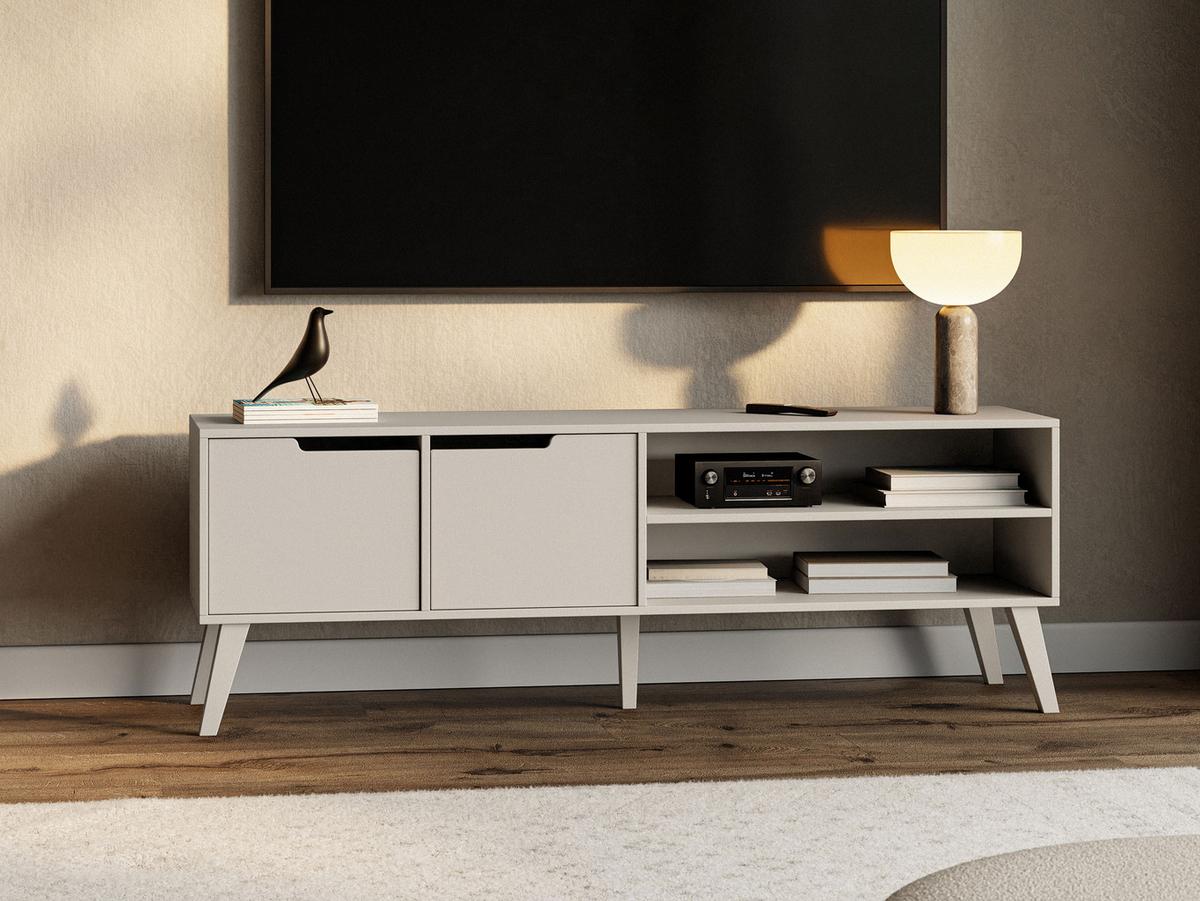 TV-LOWBOARD Nordelo 160 - Kaschmir, Holz/Holzwerkstoff (160/55/40cm) - MIRJAN24