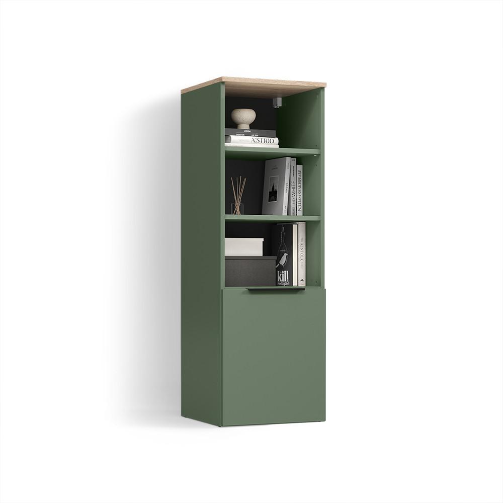 UNIVERSALSCHRANK Piave Grün mit einer Tür - Grün, Holzwerkstoff (40.2/120/40cm) - Livinity®