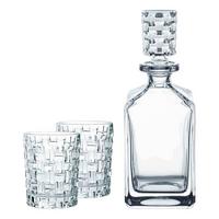 WHISKYGLÄSER + KARAFFE Bossa Nova transparent 3-tlg. - Transparent, Glas (0.001L) - Nachtmann