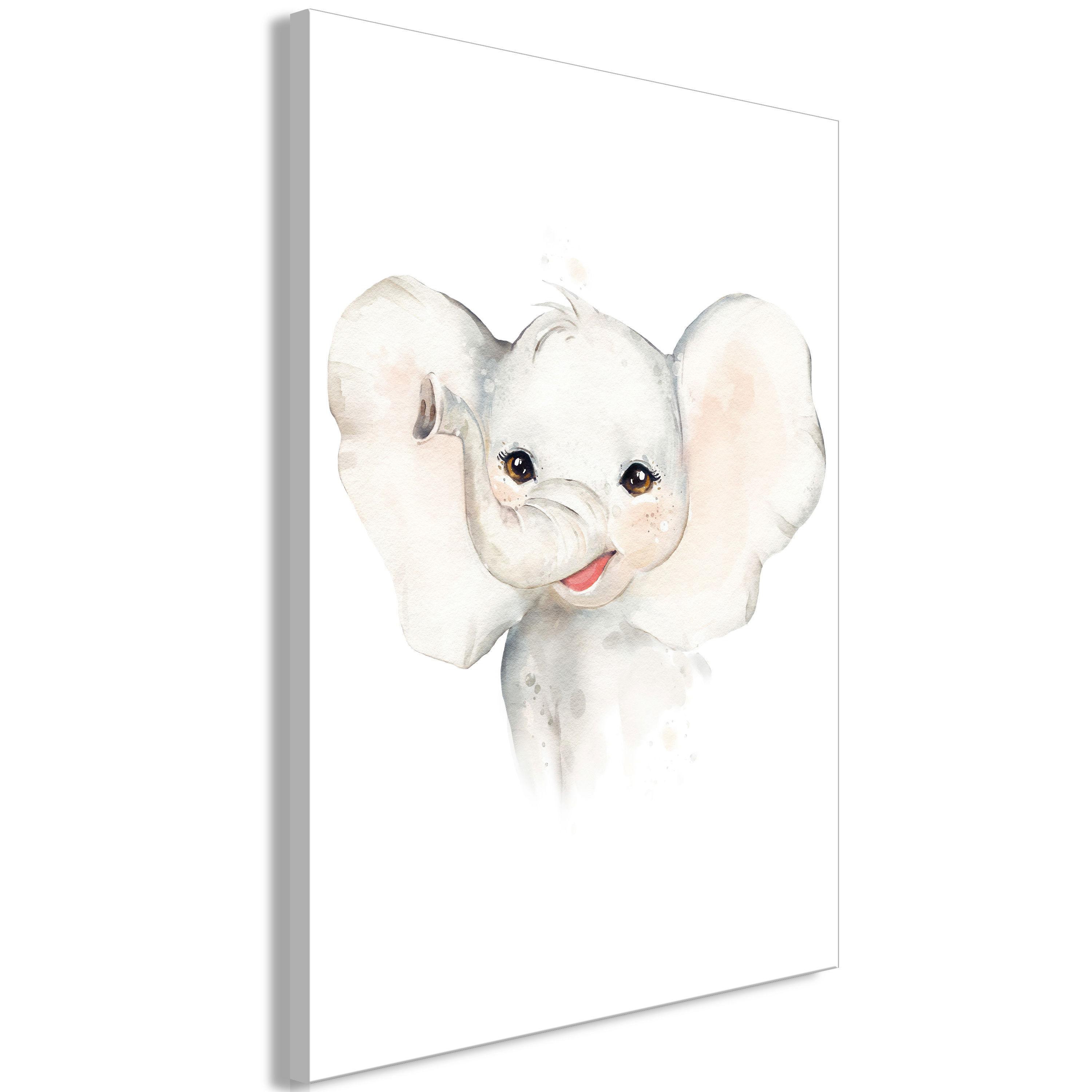 KUNSTDRUCK Weiß 40/60 cm - Weiß/Grau, Textil (40/60cm) - KUNSTLOFT
