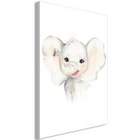 KUNSTDRUCK Weiß 80/120 cm - Weiß/Grau, Textil (80/120cm) - KUNSTLOFT