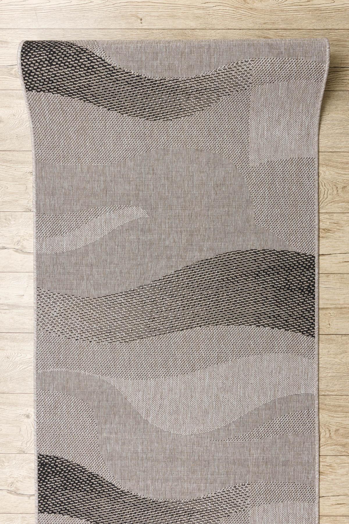LÄUFER SIZAL FLOORLUX 80/150 cm - Silberfarben, Textil (80/150cm) - rugsX