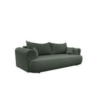 SCHLAFSOFA Anike Stoff Now Or Never - Waldgrün, Holzwerkstoff/Textil (240/78/110cm) - Fun Möbel