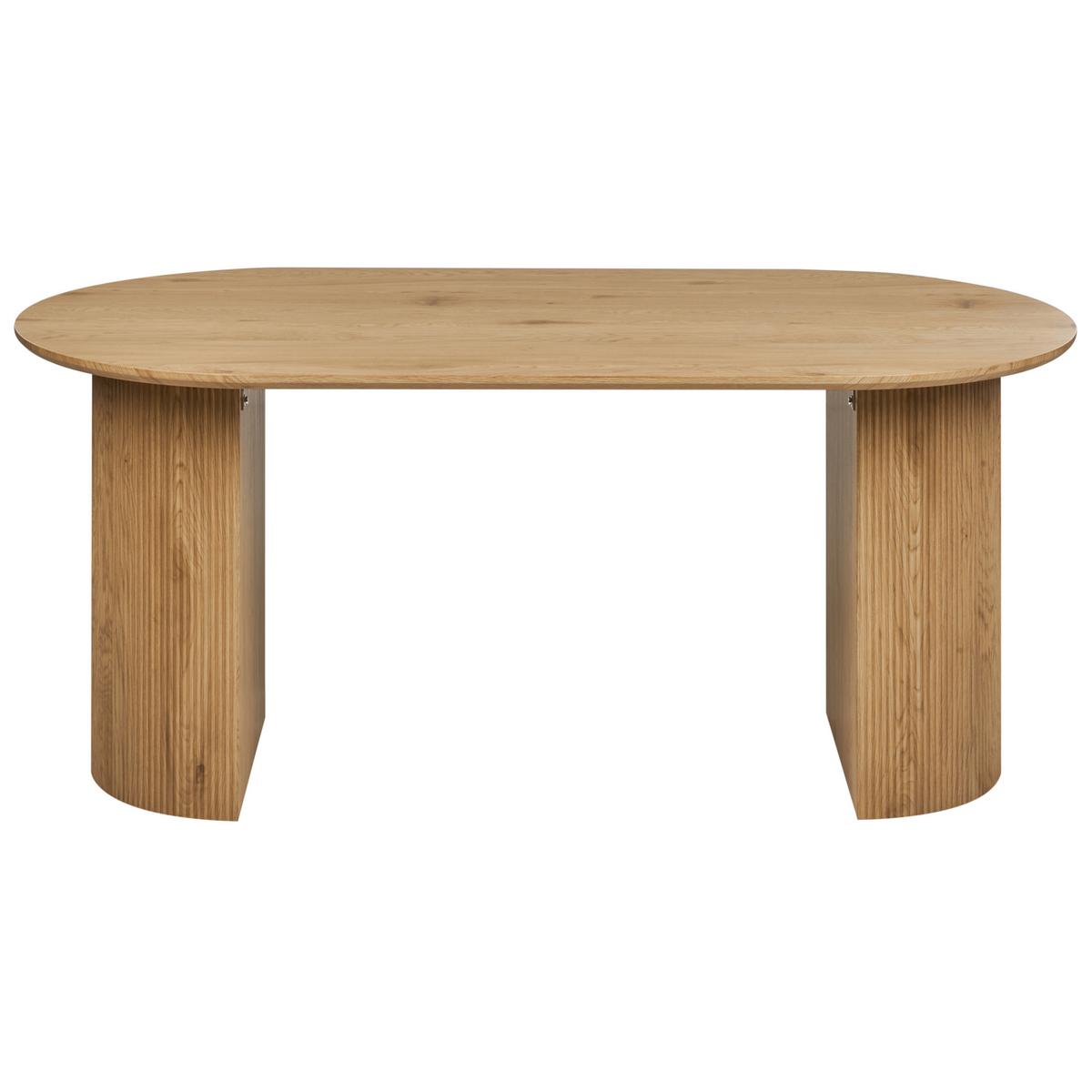 ESSTISCH Hellbraun 180/90 cm Savory - Braun, Holzwerkstoff (180/90/75cm) - Beliani