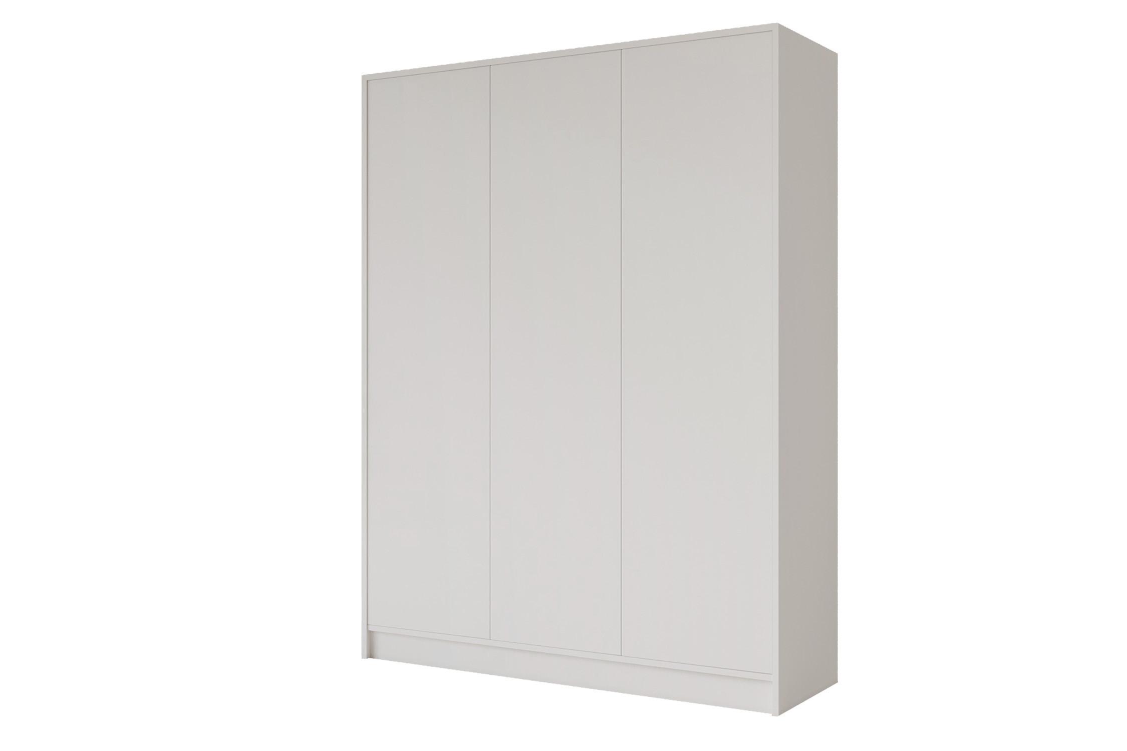KLEIDERSCHRANK - GALA - 150 - Weiß - Weiß, Holzwerkstoff (150/200/51cm) - ALTDECOR