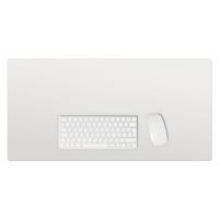 SCHREIBTISCHUNTERLAGE 90x45 cm Grau - Hellgrau, Kunststoff (90/45/1.6cm) - Wallfluent
