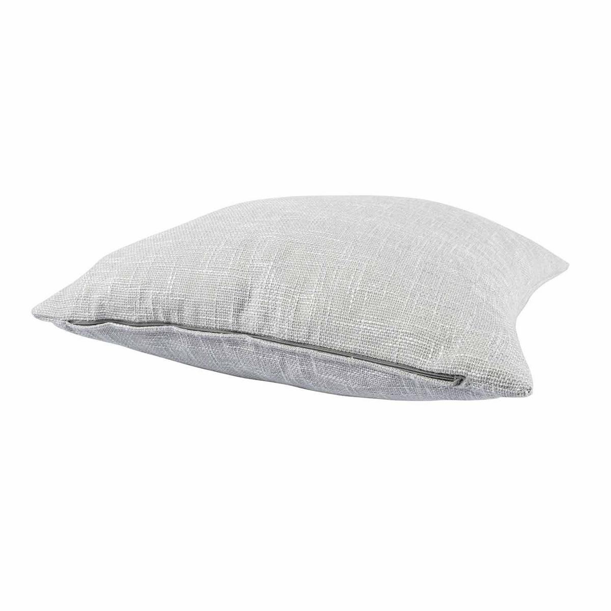 KISSENHÜLLE Bouclé hellgrau 45/45 cm - Hellgrau, Textil (45/45cm) - Homescapes