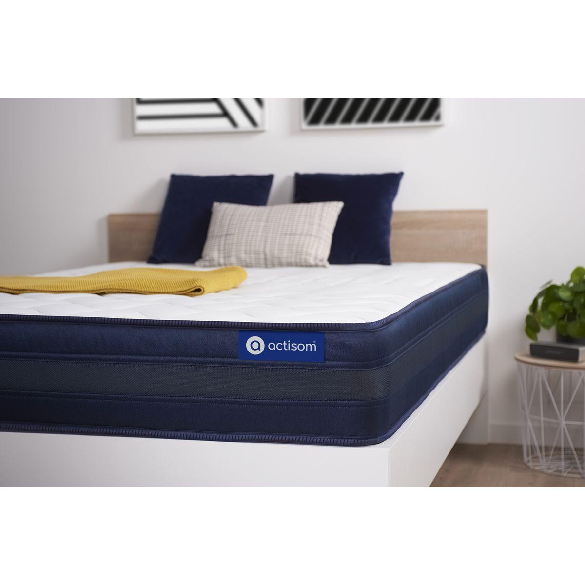 MATRATZE Actilatex tech Latex und Memory-Schaum 80 x 200 cm h4 - Weiß, Textil (80/200cm) - ACTISOM