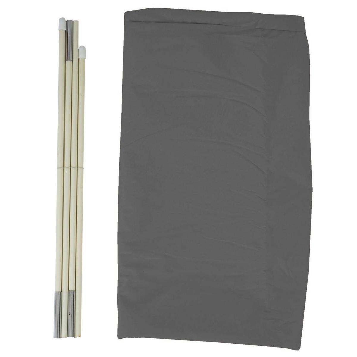 SCHUTZHÜLLE Anthrazit - Anthrazit, Textil (60/280/30cm) - MCW