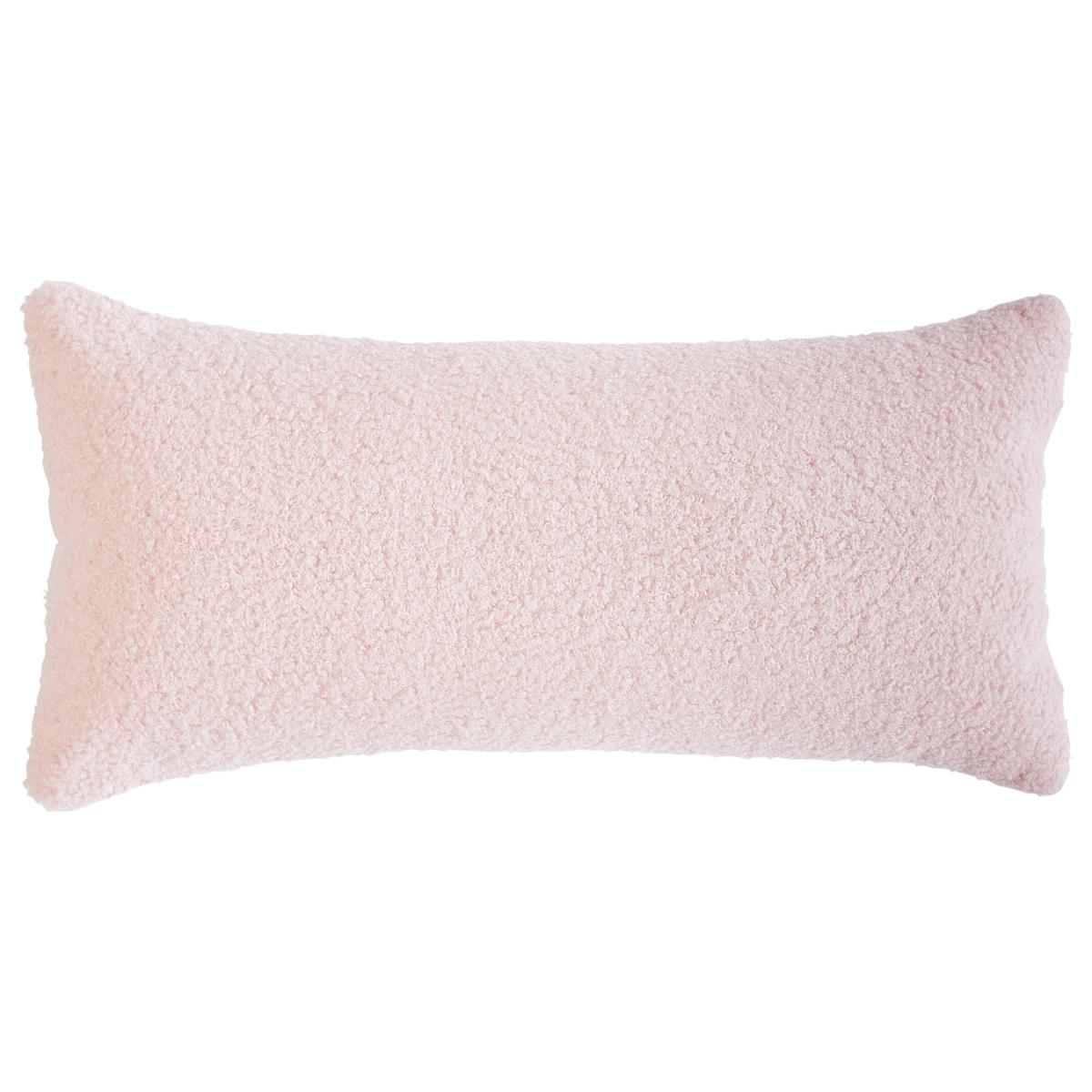 SESSEL Pastellrosa Otsby - Pink/Schwarz, Textil (60/76/55cm) - Beliani