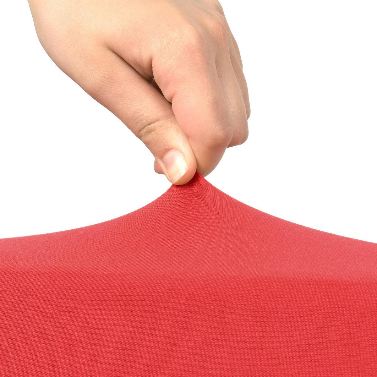STEHTISCHHUSSE Stella Ø 80cm Rot (2tlg) - Rot, Textil (80/120cm) - Beautissu 