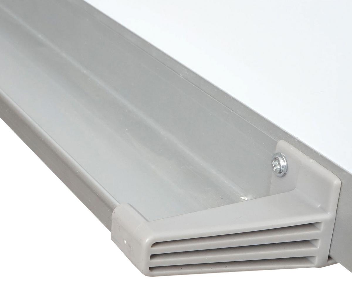 WHITEBOARD C85B Weiß - Weiß, Metall (186/167/57cm) - MCW