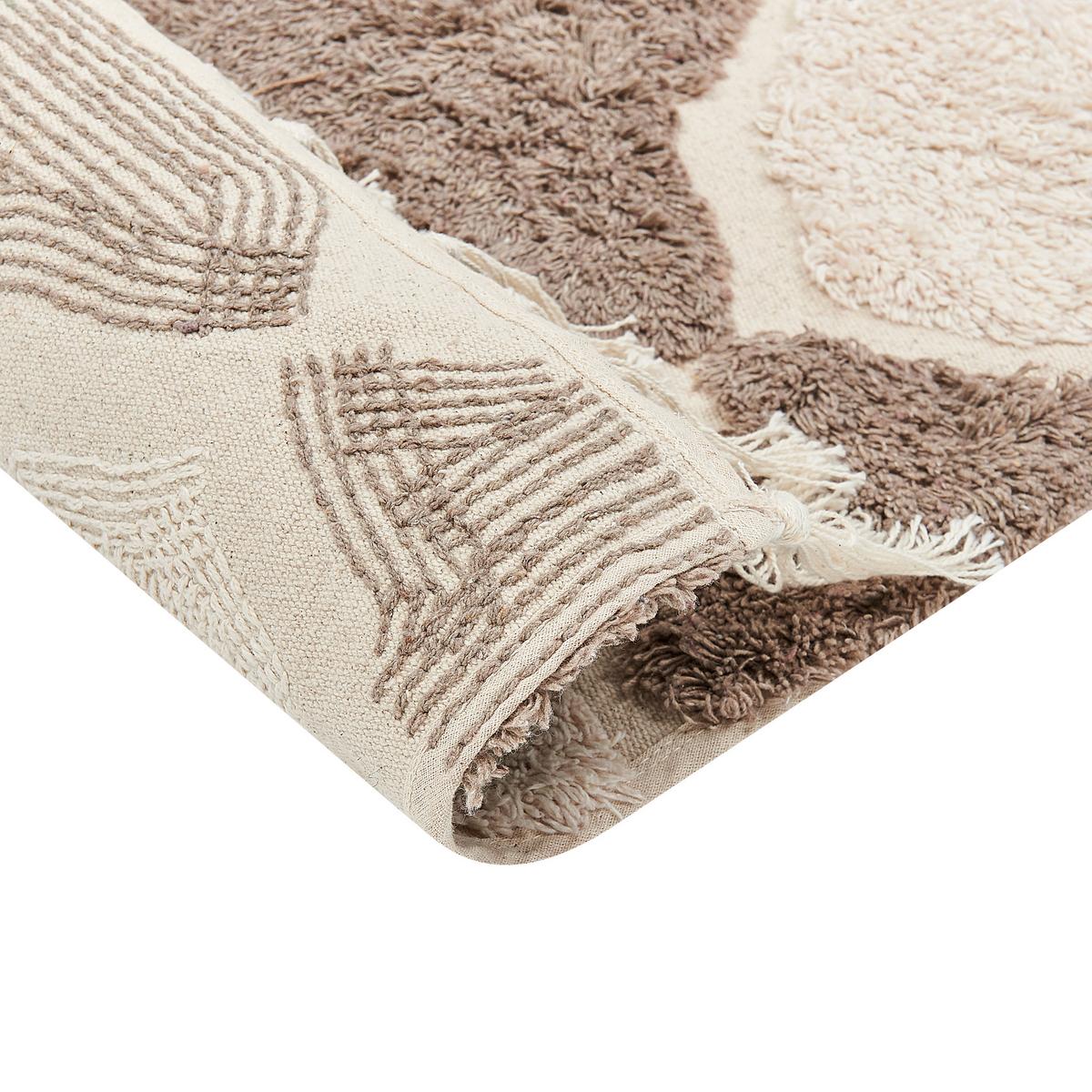 KURZFLOR-TEPPICH Sinop 200/140 cm - Braun, Textil (140/200cm) - Beliani