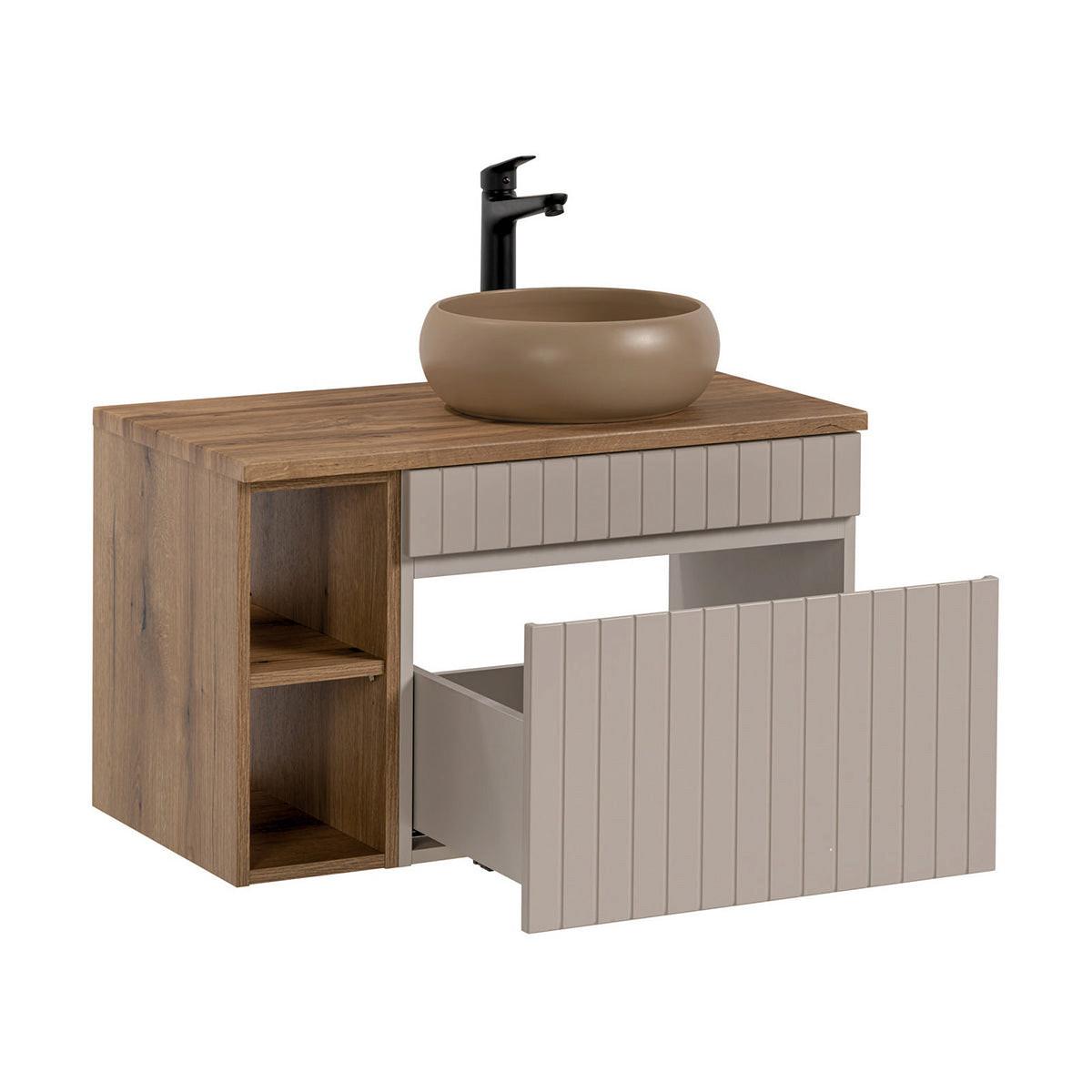 WASCHTISCH 80.4cm Zelie Kaschmir - Kaschmir, Holzwerkstoff (80.4/48/46cm) - Petits-meubles