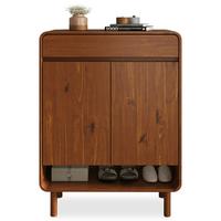 SCHUHSCHRANK JUAN Kastanie - Kastanienfarben, Holz (79/104/37cm) - IDIMEX