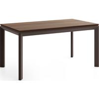 ESSTISCH Elan rechteckig ausziehbar verlängerbar mit Braunen Metallbeinen, Walnuss Braun 160-250/90/76 cm - Walnussfarben/Braun, Holzwerkstoff/Metall (90/250/76cm) - WFL GROUP